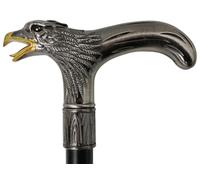 Walking stick cane bird eagle wooden handle antique style 95cm