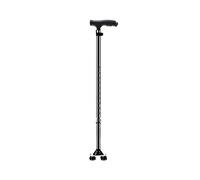 Walking Stick, Cane Walking Aid for The Elderly Four-Legged(Black)