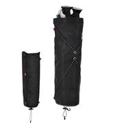 Walking Stick Case - Weather Proof Shield for Fast Packing, Compact Cylindrical Shape, Reinforced Base and Integrated Carry Loop | High Density Textile
