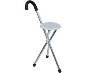 Walking Stick & Chair Seat - Lightweight for Disability & Elderly Use - Days out