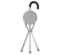 walking stick Crutch stool for the elderly aluminium alloy multifunctional folding stool non-slip telescopic seat