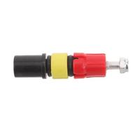 Walking Stick Extension Tube Internal Lock Red Metal Plastic Replacement | Easy Adjustment for Telescopic Pole Sections, Quick Fitting during Trail Hiking, Backpacking, and Year-round Outdoor Use