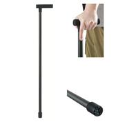 Walking Stick for Men and Women, Heavy Duty, Non-Folding One-Piece Aluminum Walking Cane, Non-Slip Ergonomic Handle, for Seniors, Bariatric and Rehab Use, 40