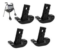 Walking Stick Gliders | Set of 4 Walking Aid Gliders - Glides for Walking Aids | for Seniors, Elderly, Disabled Walking on Tiles, Concrete, Carpet, Lawn