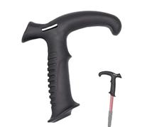 Walking Stick Grip - Unipod Trekking Stick Adapter 0.71 Inch, Ergonomic Advantage, Ergonomic Walking Stick with Non-Slip Design | Perfect Accessory for Hiking, Climbing