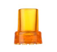 Walking Stick Protector 10PC Rubber Replacement Climb Walking Stick Cane Protector Cap Tip Trekking Pole Top Cover for Crutches(Transparent Red-22mm)