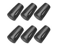 Walking Stick Protector 12Pcs Trekking Pole Walk Stick Cane Climb Replacement Outdoor Camp Hike Protector Cap Tip Rubber Cover for Crutches