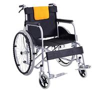 Walking Stick, R Folding Light Portable Ultra Light Trolley Stroller Folding Aluminium Widen with Seatbelt Headrest Removable Footrests Puncture Proof for The Elderly Disabled