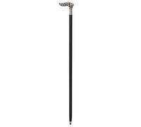 Walking stick strolling stick hiking pole metal wood antique style 94cm