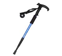 Walking Stick Telescopic Hiking Sticks Adjustable Walking Canes Trekking Poles with Wrist Strap for Ladies Women Men Elderly Seniors(Blue)