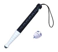 walking stick, Titanium Alloy Telescopic Guide Cane for the Blind Walking Crutch Outdoor Rod Roller Head(118)