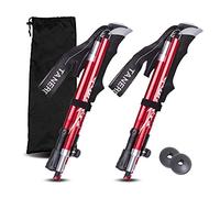 Walking Stick Trekking Hiking Poles - Auminum AlloyTrekking Sticks, Quick Lock System, Telescopic, Collapsible, Ultralight for Hiking, Camping