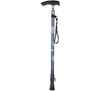Walking Stick Walkers for seniors Premium Fashion Elderly Adjustable Height Cane, Crutches Carbon Wooden Handle TelesAnti-Slip, Men's Women's Safe Walking Stick Outdoor Travel Walking Support