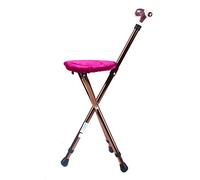 Walking Stick With Seat Foldable Portable Folding Walking Cane Chair Stool Walking Stick Height Adjustable Stick Chair Cane For Seniors And Elderly Disabled