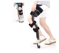 Walking Sticks, The Hands Free Crutch, Anti-Slip Knee Walker Scooters, Leg Knee Mobility Support for Elderly Injury Ankle Fracture