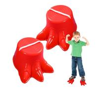 Walking Stilts for Kids - Children Walking Stilts Toy - Classic Picnic Game Set Anti-Slip Dinosaur Foot Shape Stilt Cup Toys for Kids Party Birthday Game School