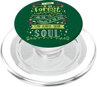 Walking Stroll In The Forest And The Whisper Of The Trees PopSockets PopGrip for MagSafe