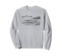 Walking the England Coast Path, Coastal Hiking Sweatshirt