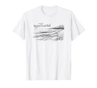 Walking The England Coast Path, Coastal Hiking T-Shirt