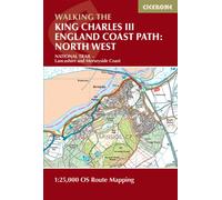 Walking the King Charles III England Coast Path: North West - Lancashire and Merseyside Map Booklet : 1:25,000 OS Route Map Booklet