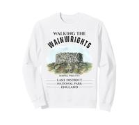Walking the Wainwrights Scafell Pike Summit Cairn Sweatshirt
