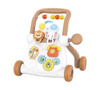Walking Toys Interactive Musical Learning Support with Wheels | Push Kids Walker for Parent-Child Interaction Living Room Bedroom Indoor Outdoor Family Time Yard Patio