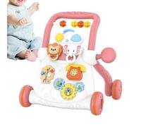 Walking Toys Musical Learning Interactive Stand Toys with Wheels | Kids Push Walker for Training Play Home Living Room Bedroom Indoor Family Time Yard Patio Children Boys Girls