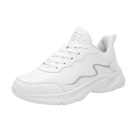 Walking Trainers Womens Waterproof Leather Walking Boots Low Cut More Coverage Than a Shoe Full Ankle Support for Rugged Terrain or Girls Trainers White