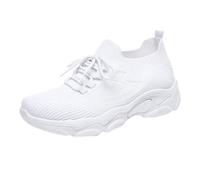 Walking Trainers Womens Womens Trainers Platform Sneakers Wedge Heel Fashion Forward Height Boost Athletic Comfort Support Perfect Day Night Black Women