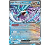 Walking Wake ex 050/162 Double Rare Pokemon Card (SV Temporal Forces) + 1x TitanCards® Toploader