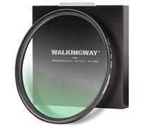 Walking Way 1/8 Pro Black Mist Filter 55 MM - Soft Focus Lens Filter - Circular Diffusion Filter - Soft Glow Dream Cinematic Dreamy Hazy Diffuser for Portrait/Vlog/Photography/Video