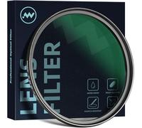 Walking Way 52MM Black Mist Filter 1/2 Pro Mist Filter, 24-Layer Nano-Coated Black Diffusion Filter, Soft Focus Lens Filter Promist Filter