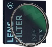 Walking Way 77MM Black Mist Filter 1 Pro Mist, 24-Layer Nano-Coated Black Diffusion Soft Focus Lens Promist Filter