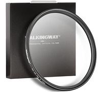 Walking Way 77MM White Mist Diffusion Filter - Stronger Soft Focus Circular Lens Filter - Dreamy Fog Effect Softening Camera Diffuser for Digital DSLR Camera (Medium-Soft 2, 77MM)