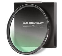 Walking Way Black Mist 1/4 Pro Filter - 72mm Soft Focus Lens Filter - Diffusion Effect - Cinematic Dreamy Hazy Look - Optical Glass, Aluminium - Black