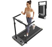 WalkingPad Folding Treadmill, 2 in 1 Walking Pad for Home Office with Handle, Under Desk Treadmill with Large Running Area with App & Remote Control