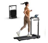 WalkingPad Folding Treadmill, Walking Pad with Handle for Home Office, Vertical Fold, LED Display, No Assembly