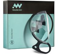 WalkingWay 79mm Handheld Half 8-Repetition Prism Lens Filter K9 Optical Glass for Creative Photography & Video Kaleidoscope, Light Bending, Multi-Faceted Effects for DSLR Camera Accessory