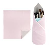 WalkingWay Magic Cosmetic Pink Bag 35cm Self-Adhesive Protective Wrap Dustproof, Scratch Resistant, Soft & Shape-Shifting, Ideal for Wrapping Cosmetics