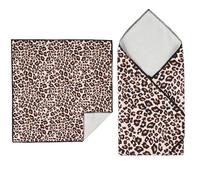 WalkingWay Magic Leopard Cosmetic Bag 55cm Self-Adhesive Protective Wrap Dustproof, Scratch Resistant, Soft & Shape-Shifting, Ideal for Wrapping Cosmetics