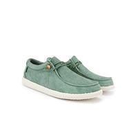 WALKINPITAS Model WP150 WALLABI Washed. Men's Casual Sneakers. Men's Summer Sneakers, Mint Green, 8.5 UK
