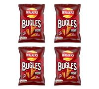 Walkkers Bugles Southern Style BBQ 110g - Indulge In The Bold And Irresistible Flavour Of Walkkers Bugles Southern Style BBQ - Pack of 4 x 110g