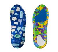 WALKROFEET Walkrofeet Kids Orthotic Insoles with Arch Support for Plantar Fasciitis, Flat Foot and Excessive Pronation - Relieve Arch, Heel and Ankle Pain - Includes Free Foot Pad