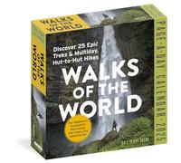 Walks of the World Page-A-Day® Calendar 2025 : Discover 25 Epic Treks & Multiday Hut-to-Hut Hikes
