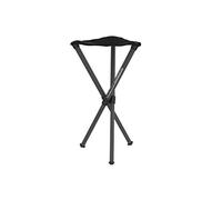 Walkstool - Basic Model - Black - 3 Legged Folding Stool in Aluminium - Height 60 cm - Foldable Stool - Maximum Load 175 kg - Made in Sweden