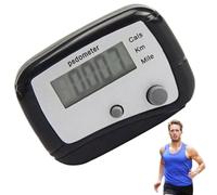 Walkway, Compact Step Counter | Caloric Step Counter Digital LCD Walking Display | Multifunctional Sports Must Have a Step Counter for Sports, Daily, Fitness, and