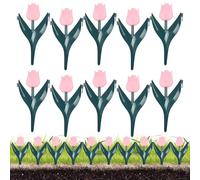 Walkway Edging | Decorative Flower-Shaped Decor,Garden Edging Border,for Beds Outdoor Retaining Yard Mulch Patio Grass Plant Pool