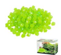 Walkway Gems, Decorative Resin Stones, 0.8x0.6 Inches Nocturnal Glow Pebbles, Eco-Friendly Photoluminescent Gravel, Vibrant Landscape Accent with Clean Finish, Glowing Rocks for Garden