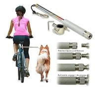 Walky Dog Plus Hands Free Dog Bicycle Exerciser Leash Newest Model with 550-lbs pull strength Paracord Leash Military Grade