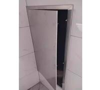 Wall Access Panel, Customizable Large Access Panel for Wall, Spring Loaded Stainless Steel Access Hatch for Ceiling, for Kitchen/Shower/Hotel/Basement